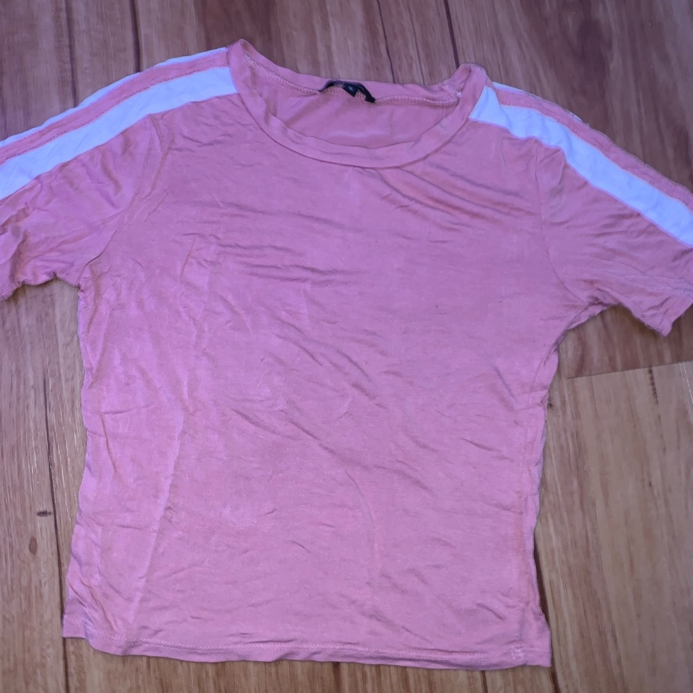 White and Light-Pink shirt
